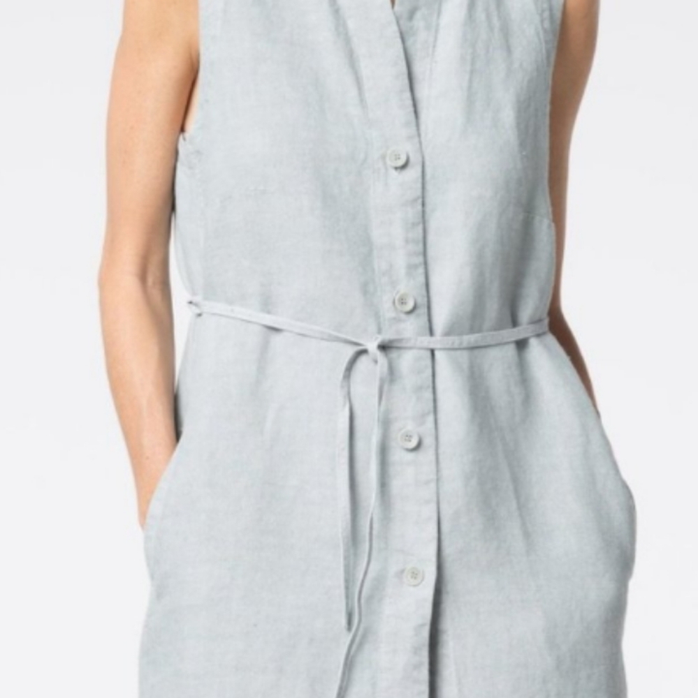 Oska heavyweight linen dress one size